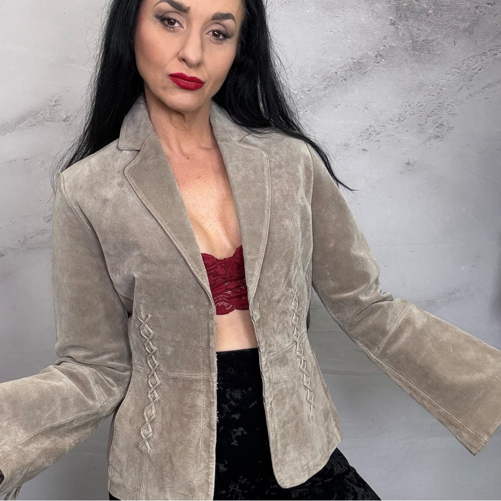 Elegant Tan Women's Jacket